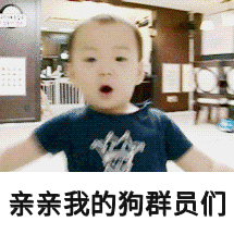 亲亲，我的狗员们